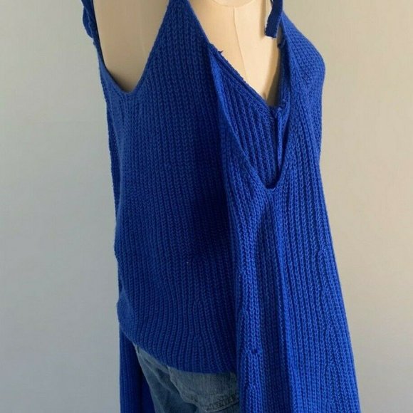 Settle Down Size Medium Crotchet Style Royal Blue - Picture 4 of 8